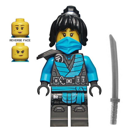 LEGO Minifigure - Nya - The Island, Mask and Hair (2021) [NINJAGO]