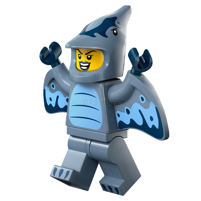 LEGO Collectable Minifigures - Pterodactyl Costume Fan (6 of 12) [Series 27]