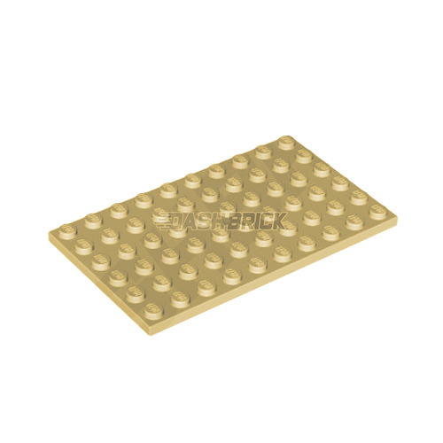 LEGO Plate 6 x 10, Tan [3033] 4114310