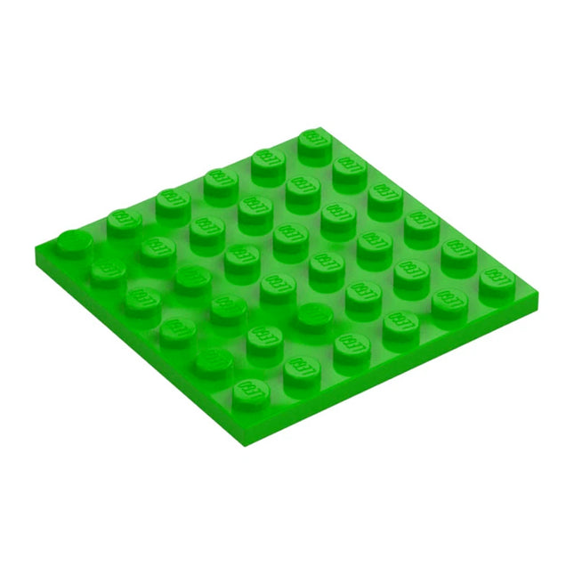 LEGO Plate, 6 x 6, Bright Green [3958] 6004650