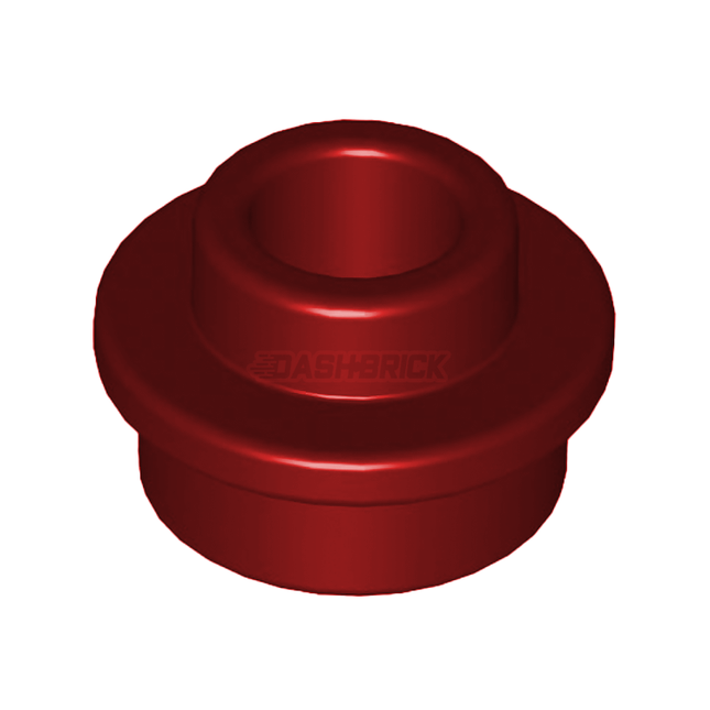LEGO Round Plate, 1 x 1, Open Stud, Dark Red [85861] 6168645