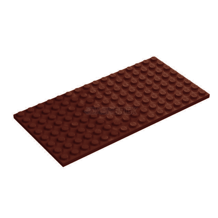 LEGO Plate 8 x 16, Dark Brown [92438] 6447573