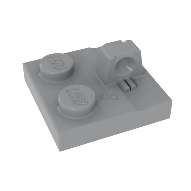 LEGO Hinge Plate 2 x 2 Locking with 1 Finger on Top, Light Grey [92582] 6265742