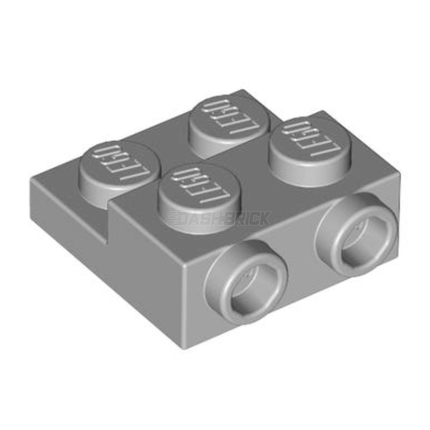 LEGO Plate, Modified 2 x 2 x 2/3 with 2 Studs on Side, Light Grey [99206] 4654577