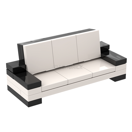 LEGO "Superior Lounge" - Adjustable, Black & White [MiniMOC]