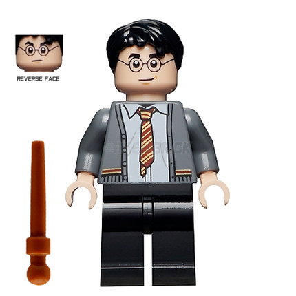 LEGO Minifigure - Harry Potter, Gryffindor Cardigan Sweater (2020) [HARRY POTTER]