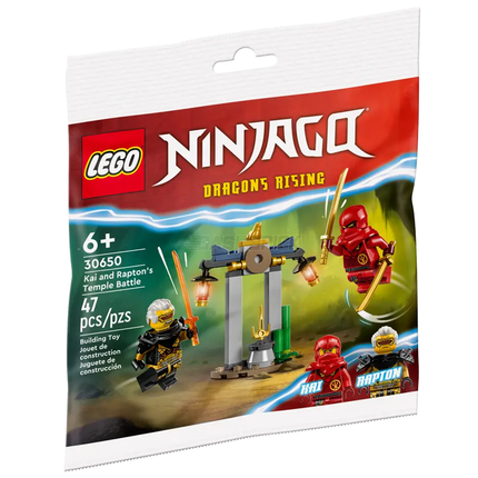 LEGO Ninjago - Kai and Rapton's Temple Battle Polybag [30650]