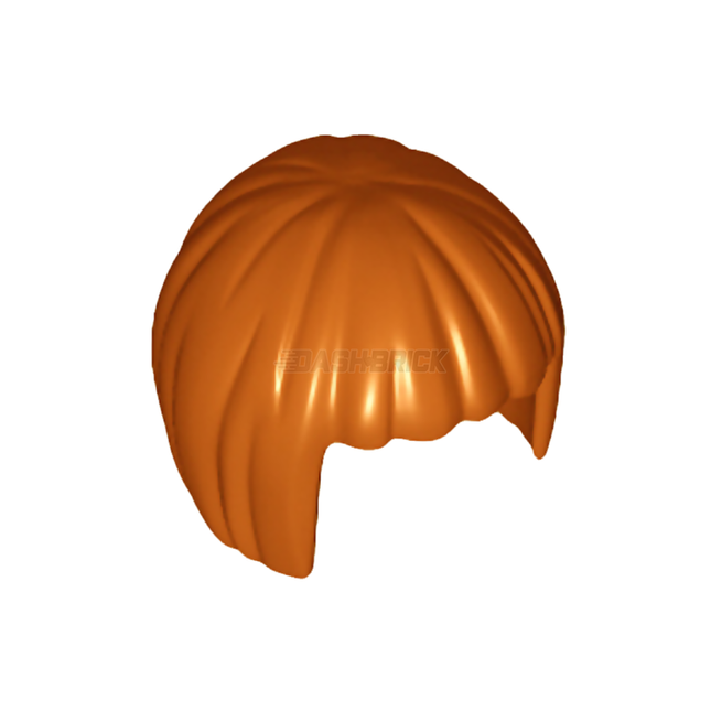 LEGO Minifigure Part - Hair Short, Bob Cut, Dark Orange [62711] 6311213