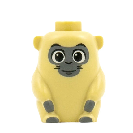LEGO Minifigure Animal - Ongi, Short and Stout, Grin, Tan [69517pb01] Disney