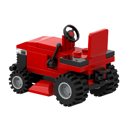 LEGO "Ride-on Mower" - Red Garden Mower [MiniMOC]