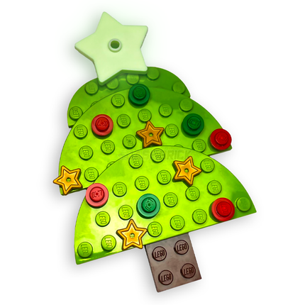 LEGO Christmas Tree Decoration - 6 Pack: Save 20% [MiniMOC]