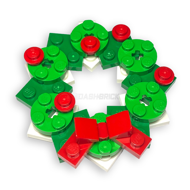 LEGO Christmas Tree Decoration - Joyful Wreath [MiniMOC]