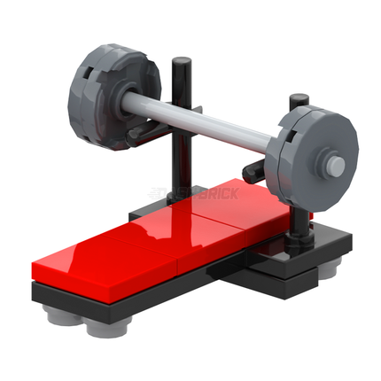 LEGO "Weight-bench / Weight Stand" - Gym Equipment, Work out [MiniMOC]
