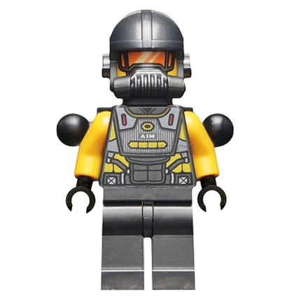 LEGO Minifigure - AIM Agent with Backpack, Avengers [MARVEL]