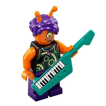 LEGO Minifigure - Alien Keytarist, Vidiyo Bandmates Series 1 (9 of 12) [VIDIYO]