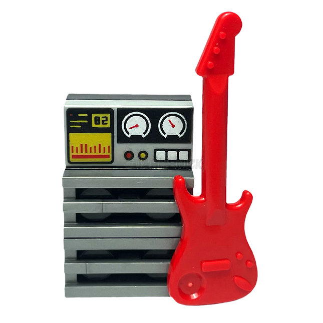 LEGO "Guitar & Amp" - Electric, Amplifier [MiniMOC]