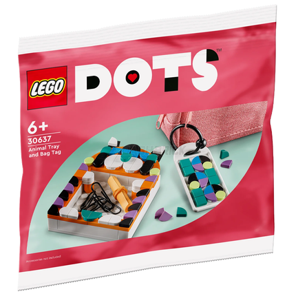 LEGO® DOTS™: Animal Tray and Bag Tag [30637]