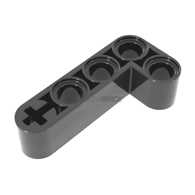 LEGO Technic, Liftarm, Modified Bent Thick L-Shape 2 x 4, Dark Grey [32140] 6271830