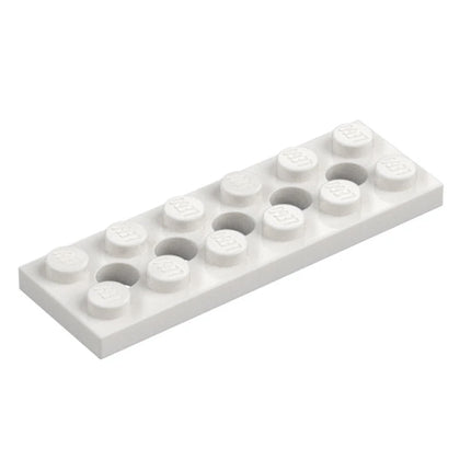 LEGO Technic, Plate 2 x 6 with 5 Holes, White [32001] 4527947