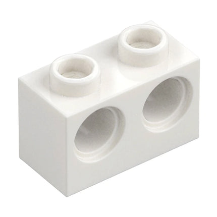 LEGO Technic, Brick 1 x 2 with Holes, White [32000] 3200001