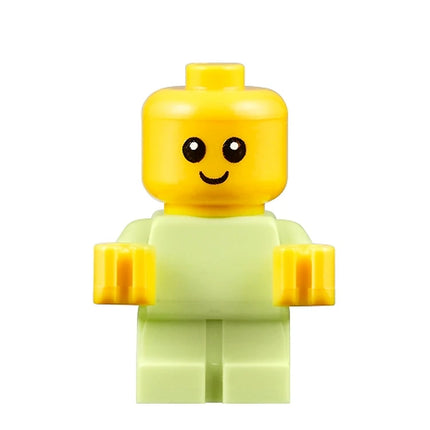 LEGO Minifigures - Baby, Yellowish Green Body (2018) [CITY]