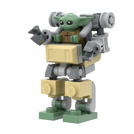 LEGO "Baby Yoda Mech Warrior" - Robot Exosuit/Power Armour (Grogu) [MiniMOC]
