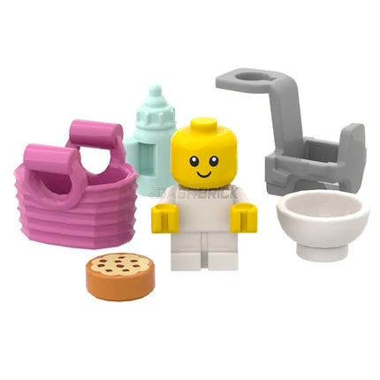 LEGO Minifigures - Baby Pack (Carrier, Bottle, Carrier, Bowl, Cookie) [CITY]