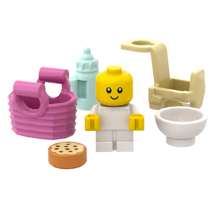 LEGO Minifigures - Baby Pack (Carrier, Bottle, Carrier, Bowl, Cookie) [CITY]