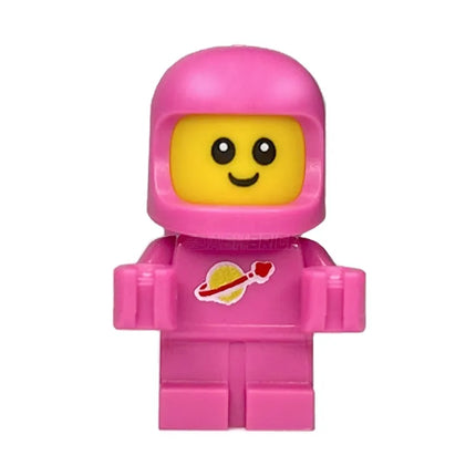 LEGO Minifigure - Spacebaby, Classic Space Baby, Dark Pink [CITY]