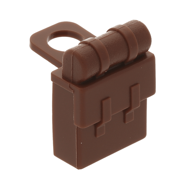 LEGO Minifigure Accessory - Backpack, Camper (Non-Opening) Reddish Brown [2524]