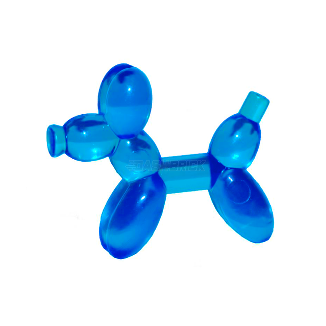 LEGO Minifigure Accessory - Balloon Animal, Dog, Trans-Dark Blue [35692] 6262612, 6326484
