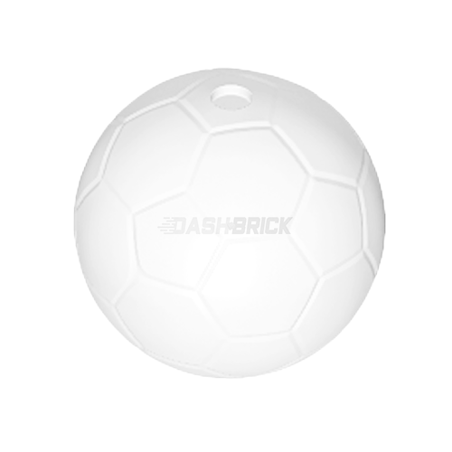 LEGO Minifigure Accessory - Ball, Soccer/Football/Basketball, White, GBC [x45]