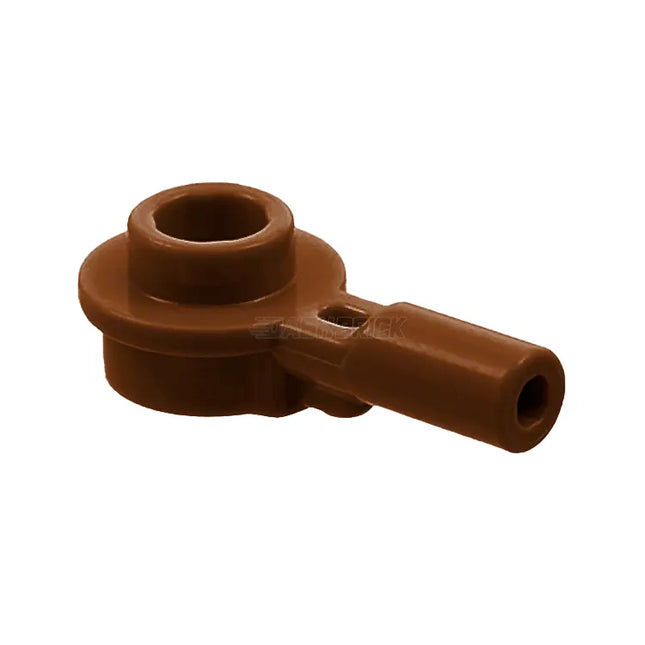 LEGO Bar 1L with 1 x 1 Round Plate with Hollow Stud, Reddish Brown [32828] 6306775