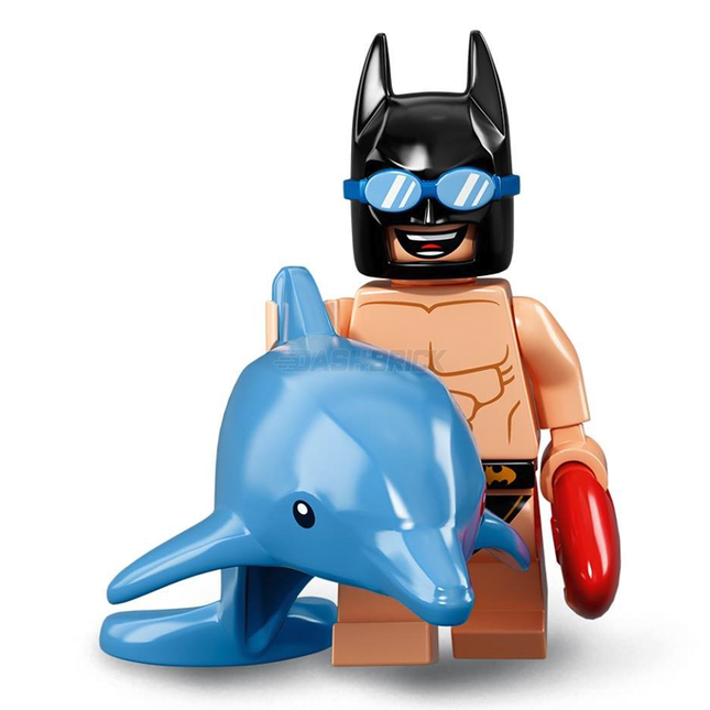 LEGO Minifigure - Swimming Pool Batman (6 of 20) [Batman Movie Series 2]