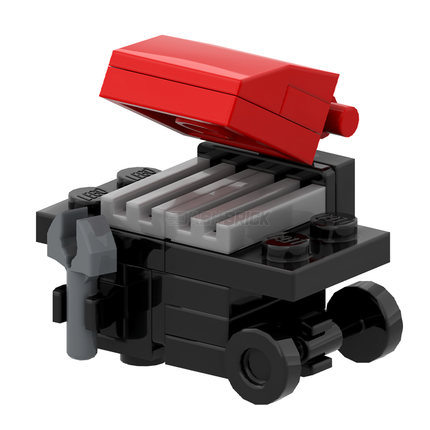 LEGO "2 Burner BBQ" - Barbecue Grill, Cooker [MiniMOC]