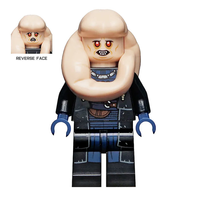 LEGO Minifigure - Bib Fortuna - Black Robe, Reddish Brown Straps [STAR WARS]