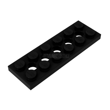 LEGO Technic, Plate 2 x 6 with 5 Holes, Black [32001] 3200126