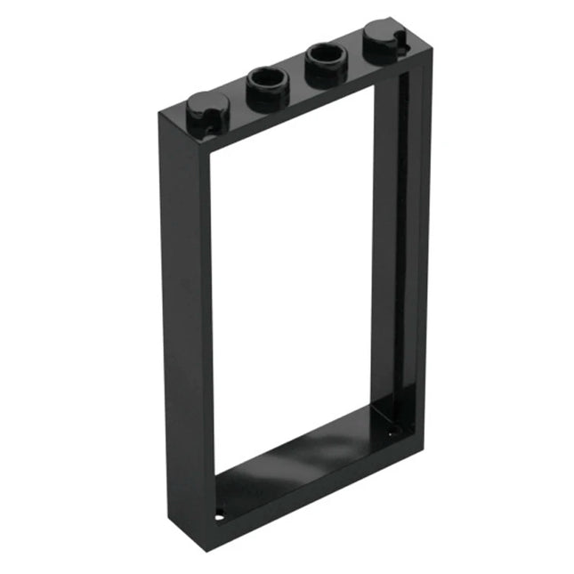 LEGO Door Frame 1 x 4 x 6, Two Holes, Black [60596 / 40289] 6337273