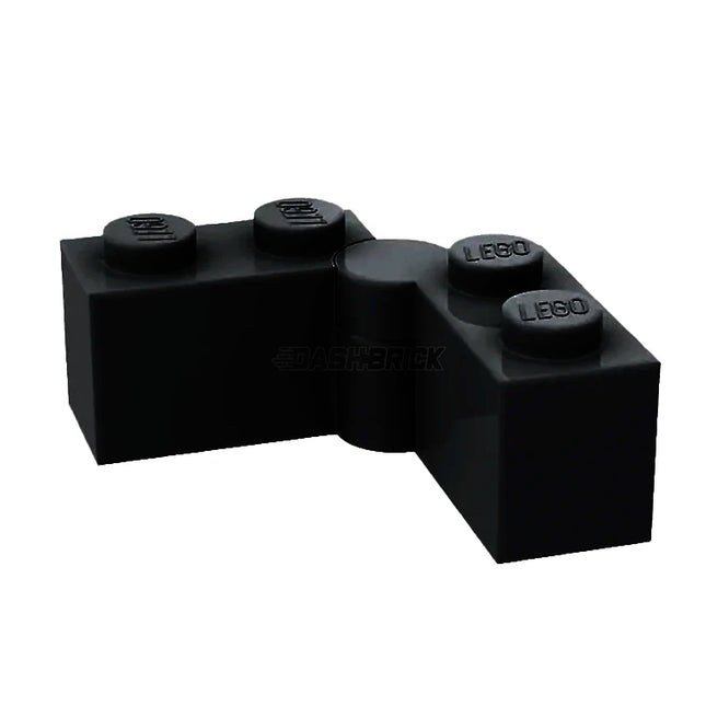 LEGO Hinge Brick 1 x 4 Swivel Top & Bottom, Black [3830 / 3831] 6344999 383126
