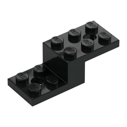 LEGO Bracket 5 x 2 x 1 1/3 with 2 Holes and Bottom Tube, Black [11215] 6039194