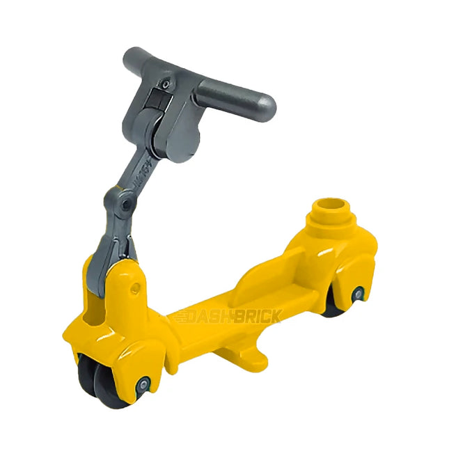 LEGO "Electric Scooter" Minifigure, Bright Light Orange [MiniMOC]