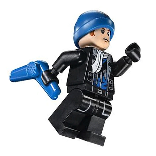 LEGO Minifigure - Captain Boomerang - Black Outfit, Batman II (2016) [DC Comics]