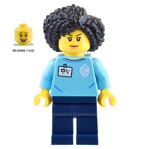 LEGO Minifigure - Female, Store Employee, Ninjago City [CITY]