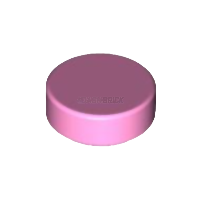LEGO Tile, Round 1 x 1 , Bright Pink [98138] 6284587
