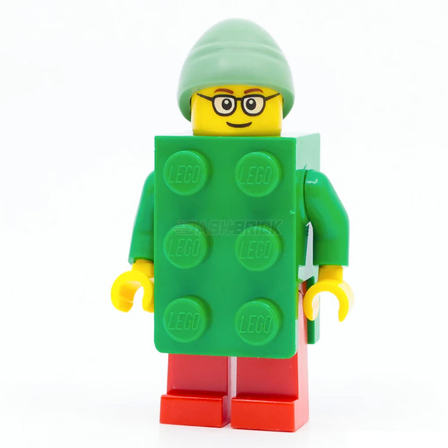 LEGO Minifigure - Green Brick Costume Guy (BAM) [Limited Edition]
