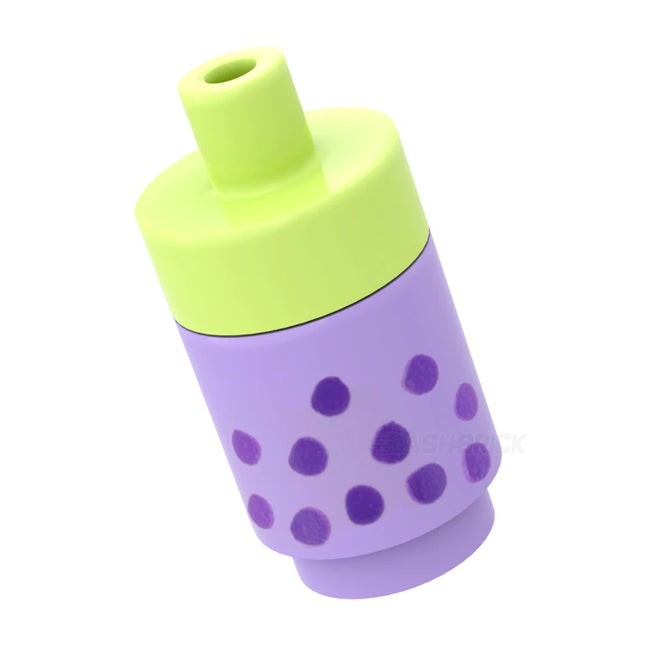 LEGO Minifigure Accessory - Bubble Tea, Lavender, Drink [3062pb073] 6416592
