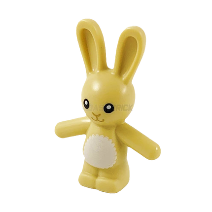 LEGO Minifigure Animal - Toy Bunny/Rabbit Standing, Tan [77110pb01]