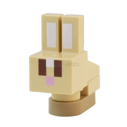 LEGO Minifigure - Minecraft Bunny / Rabbit Baby, Tan Body - Brick Built [MINECRAFT]