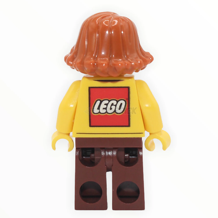 LEGO Minifigure - Female, LEGO Store Worker (LEGO Logo on Reverse of Torso) [CITY] Limited Edition