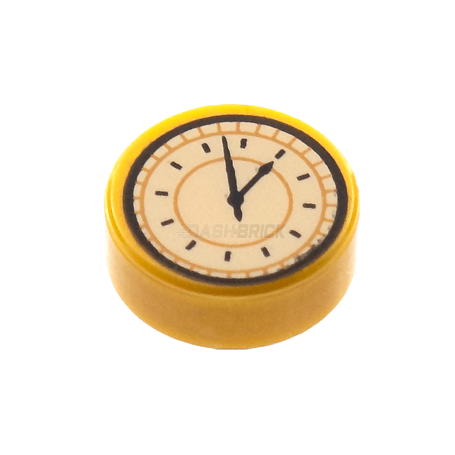 LEGO Minifigure Accessory - Clock, Small, Watch [98138pb259]